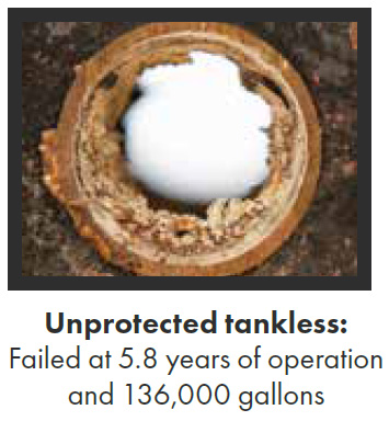 Unprotected Tankless