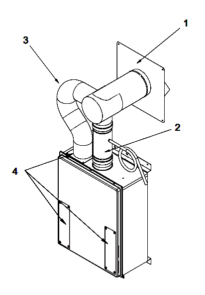 4"x4" Direct Vent-Concentric Termination-5"x10"